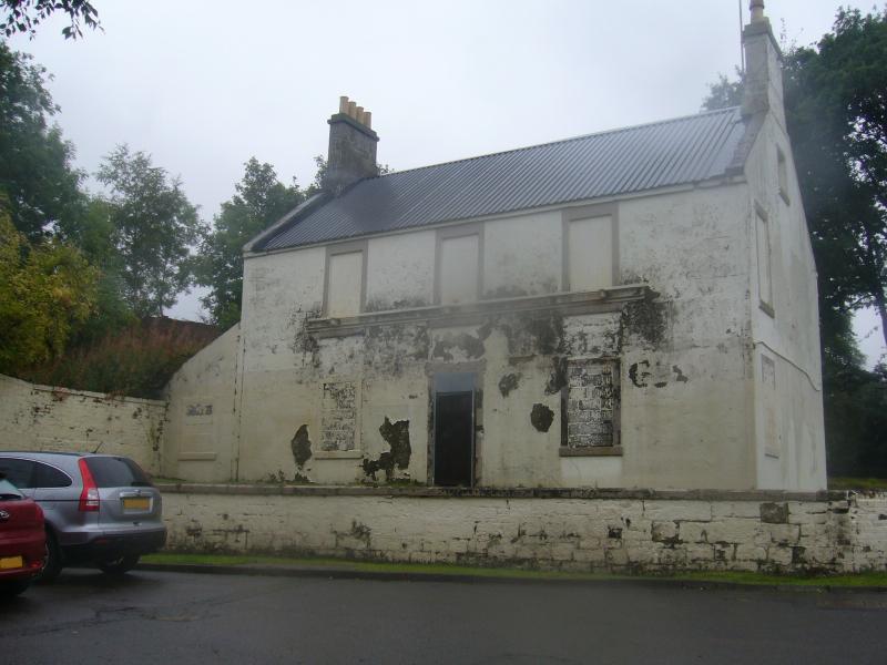 Rockvilla, 5 and 7 Applecross Street, Glasgow, Forth and Clyde Canal, west elevation, looking east, during daytime on a sunny day