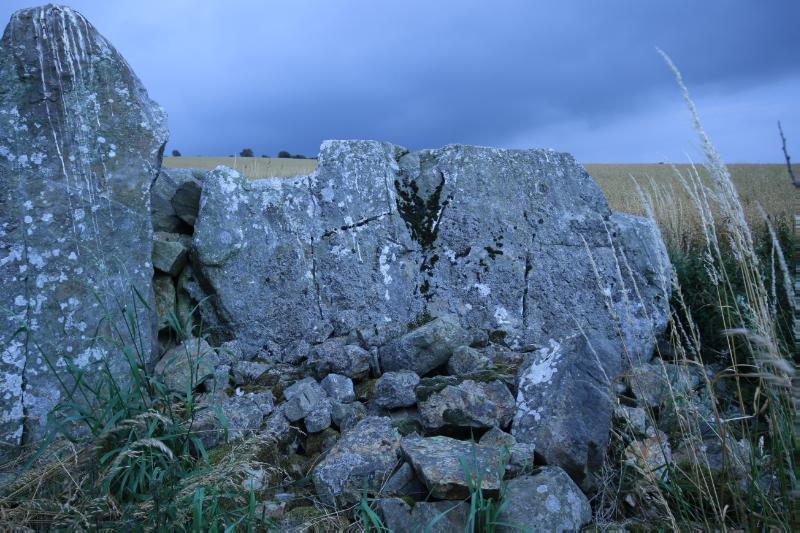 Cairnton, looking north, during daytime, on a clear day with cloudy sky.