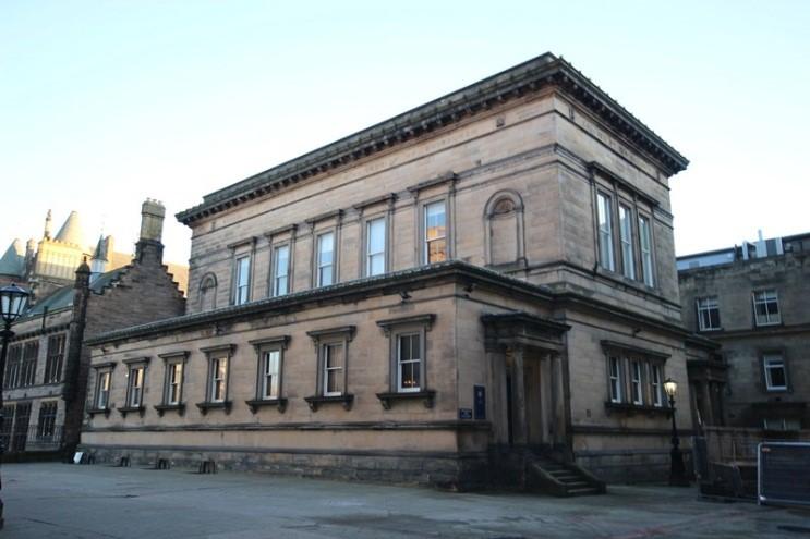 Southeast Elevation, University of Edinburgh, Reid School of Music, Teviot Row, Edinburgh