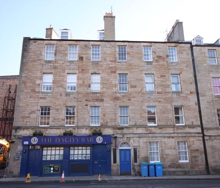 West elevation, 93-97 Buccleuch Street, Edinburgh.