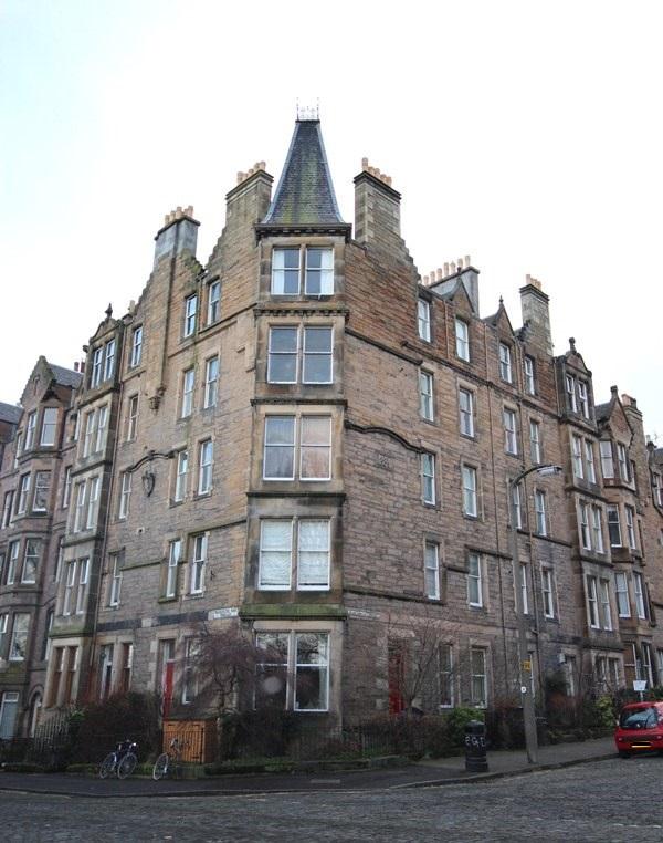 South elevation, 42-43 Warrender Park Terrace and 14-15 Marchmont Street, Edinburgh