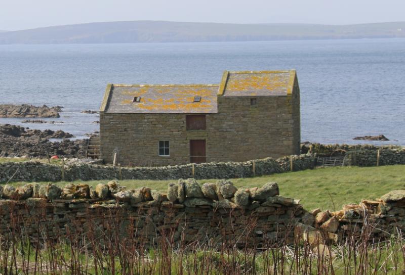Boloquoy Mill, east elevation.