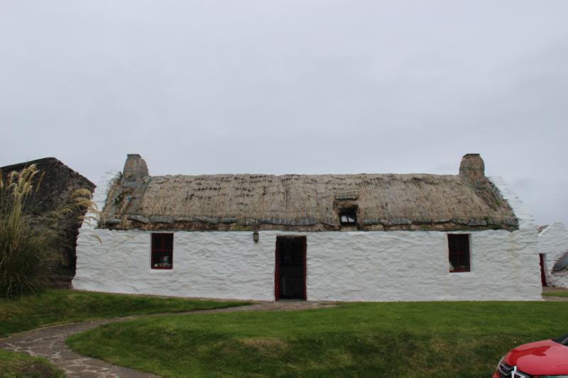 Easthouse Crofthouse looking west, during daytime.